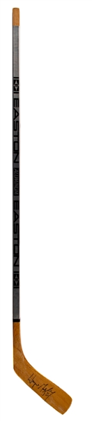 Wayne Gretzky Signed Early-to-Mid-1990s Easton Aluminum Store Model "WG99" Stick with JSA LOA