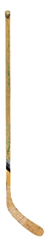 Keith Magnusons Late-1970s Chicago Black Hawks Northland Game-Used Stick  