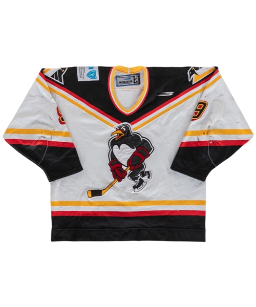 Josef Melichars 1999-2000 AHL Wilkes-Barre Scranton Penguins Game-Worn Jersey