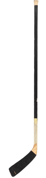 Reijo Ruotsalainens 1988 Winter Olympics Team Finland Sher-Wood P.M.P. 7030 Game-Used Stick 