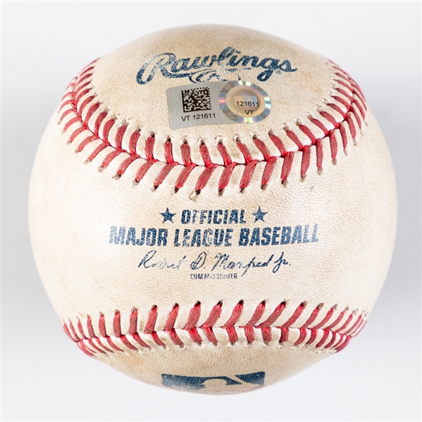 April 26th, 2024 Toronto Blue Jays vs Los Angeles Dodgers Game-Used Baseball Pitched to Shohei Ohtani - MLB Authenticated! - Record Breaking 50/50 Season!