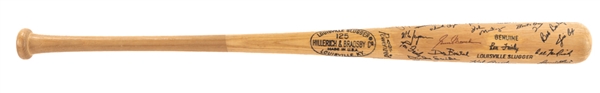 Ron Fairlys 1974 Montreal Expos Team-Signed Louisville Slugger Game Bat