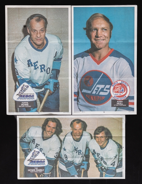 1973-74 O-Pee-Chee WHA Complete 20-Poster Set