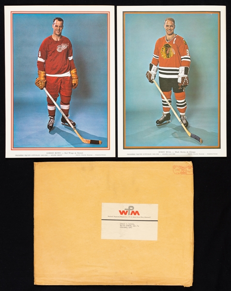 Weekend Magazine 1965-66 First "All-Star Team" Photo Set of 6, 1998 Signed Pinnacle Beehive Maurice Richard, 1962 Topps CFL Near Complete Card Set (137/169)