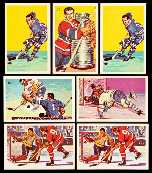 1961 Wheaties Great Moments in Canadian Sport Near-Complete Set (19/25) Plus 7 Extras