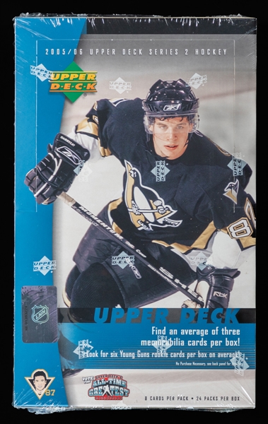 2005-06 Upper Deck Hockey Series 2 Factory Sealed Hobby Box - Alexander Ovechkin Rookie Card Year!