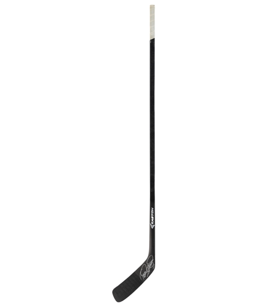 Teemu Selannes Circa 2013-14 Anaheim Ducks Signed Easton Game-Used Stick