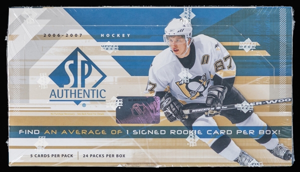 2006-07 Upper Deck SP Authentic Hockey Sealed Hobby Box