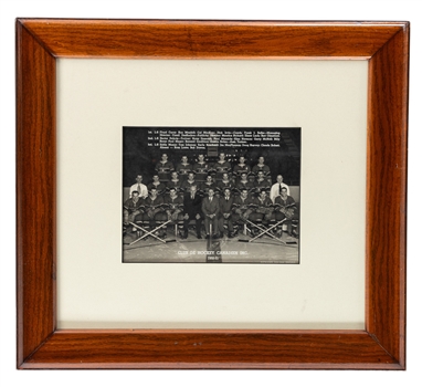 Montreal Canadiens 1950-51 Framed Team Photo (17" x 19")