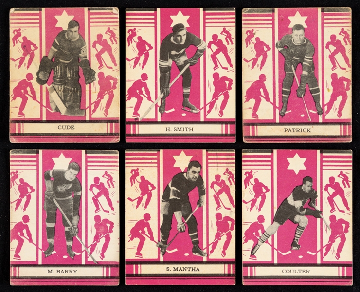 1935-36 O-Pee-Chee V304 Series "C" Hockey Near Complete Four Colors Variations Master Set (95/96)