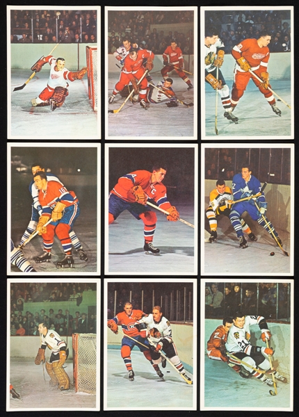 1963-64 Toronto Star "Stars In Action" Complete Set of 42 and 1964-65 Toronto Star NHL Stars Complete Photo Set of 48