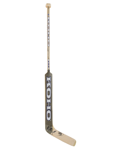 Roberto Luongos 2003-04 Florida Panthers Signed Koho 590 Game-Used Stick