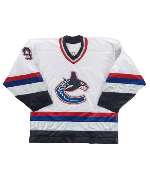 Harold Drukens 2001-02 Vancouver Canucks Game-Worn Jersey with Team LOA