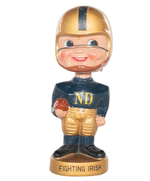 Notre Dame Fighting Irish 1961-68 Nodder / Bobbing Head Doll