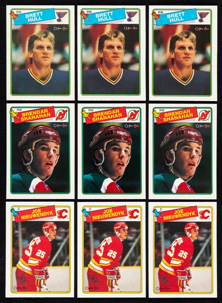 1988-89 O-Pee-Chee Hockey Complete 264-Card Sets (3)