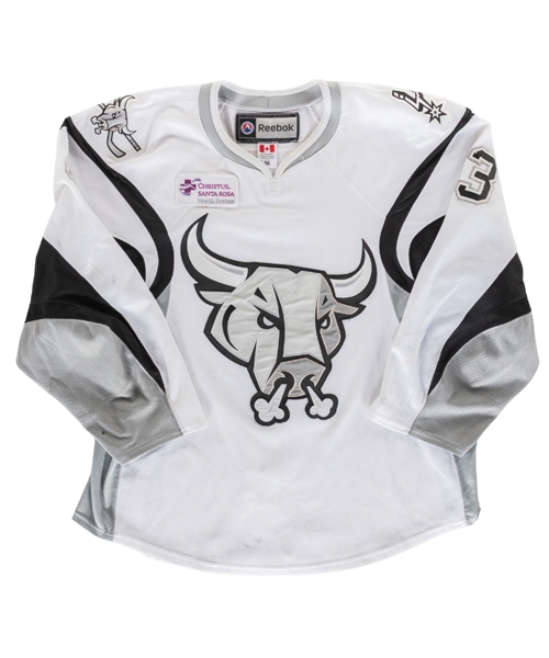 Alexander Petrovics 2013-14 AHL San Antonio Rampage Signed Game-Worn Jersey