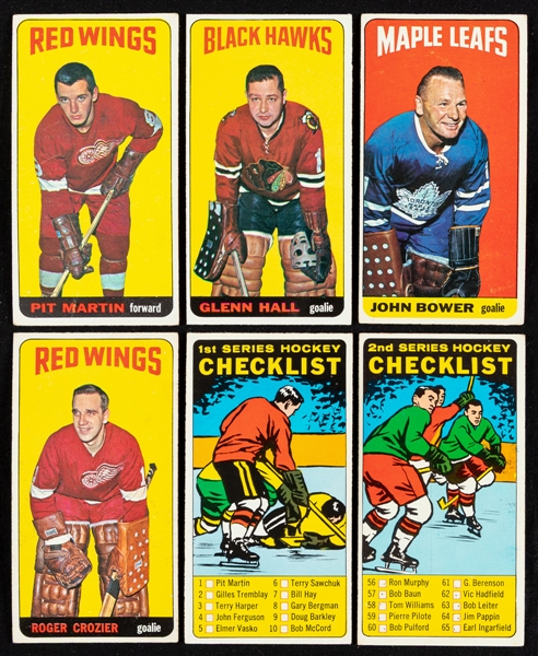 1964-65 Topps Hockey Card Starter Set (69/110)