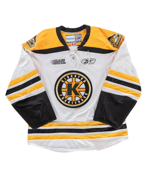 Alex Gudbranson’s 2010-11 OHL Kingston Frontenacs Game-Worn Jersey with Team LOA