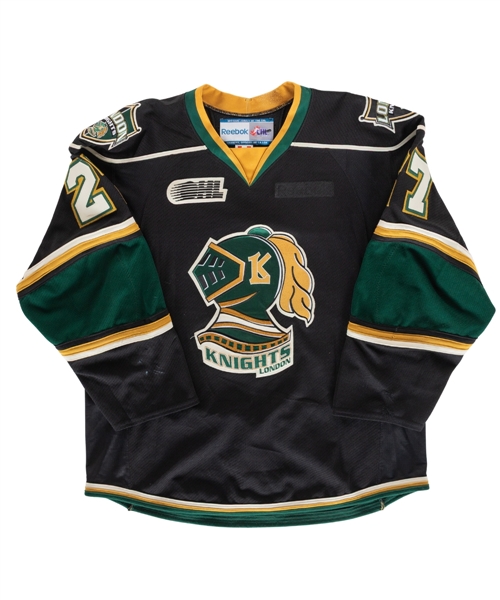 Brett Welychka’s 2011-12 OHL London Knights Game-Worn Jersey with Team LOA