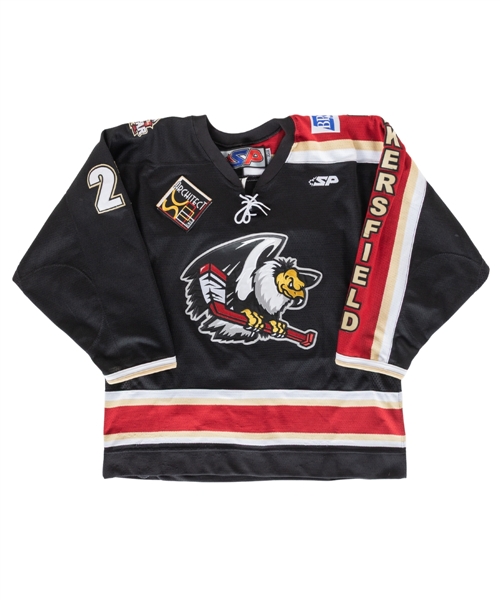 Jean-Marc Beaudoins 2010-11 ECHL Bakersfield Condors Game-Worn Jersey with LOA