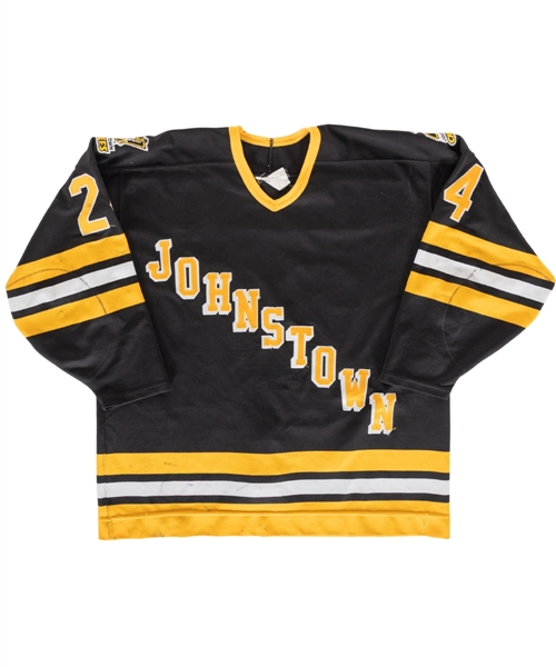 Everton Blackwins 1991-92 ECHL Johnstown Chiefs Game-Worn Jersey