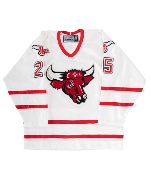 Scott Turners 2003-04 NCAA CCHA University or Nebraska-Omaha Mavericks Game-Worn Jersey with LOA