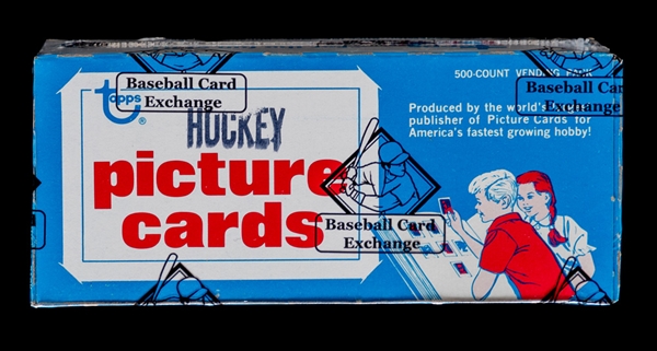 1981-82 Topps Hockey Cards Unopened 500-Count Vending Box (w/Both Regions) - BBCE Certified - Kurri, Savard, Stastny, Murphy and Ciccarelli Rookie Card Year!