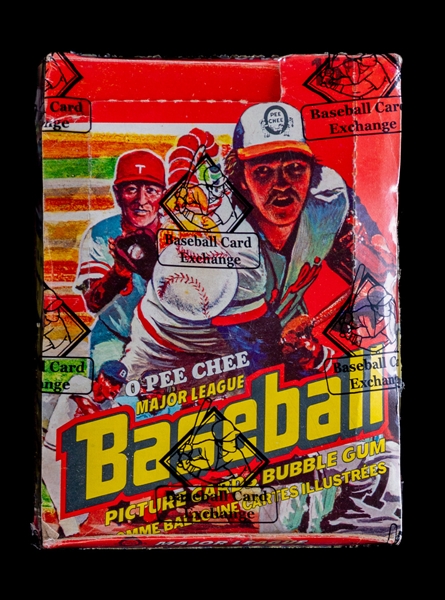 1978 O-Pee-Chee Baseball Wax Box (36 Unopened Packs) - BBCE Certified - Eddie Murray Rookie Card Year! - Andre Dawson All-Star Rookie Card Year!