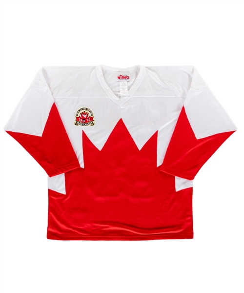 Paul Henderson Signed 1972 Canada-Russia Series Team Canada Jersey with COA