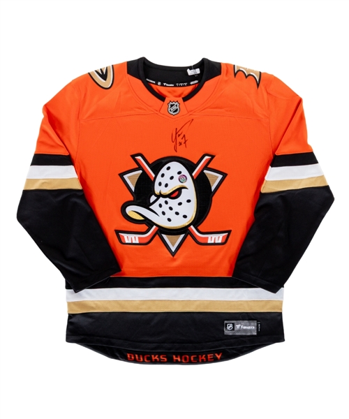 Radko Gudas Signed Anaheim Ducks Jersey with Team COA