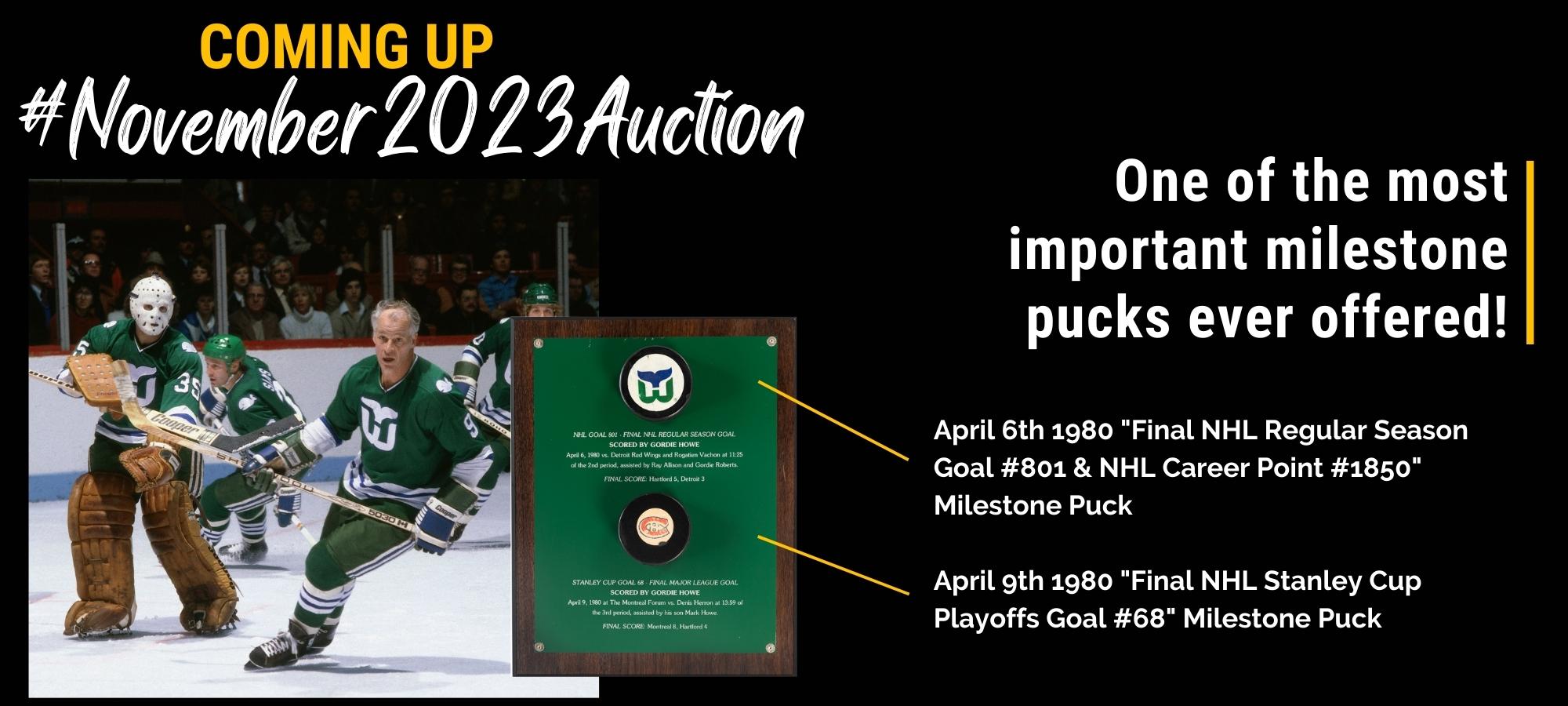 NHL Auctions - Signed Hockey Memorabilia, Autographed Jerseys