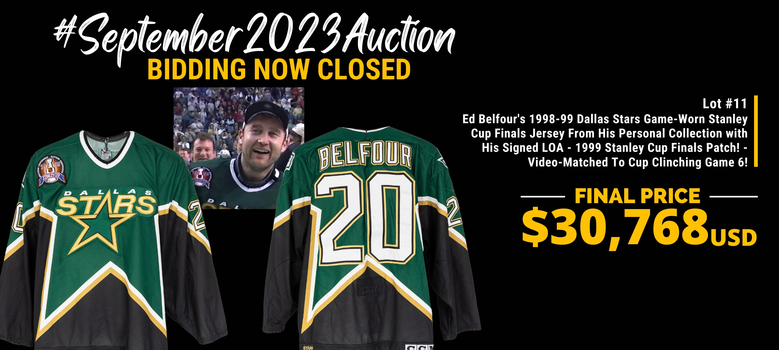 Catalog - 2023 Boston Bruins Winter Classic Jersey Auction Ends 1/26/2023