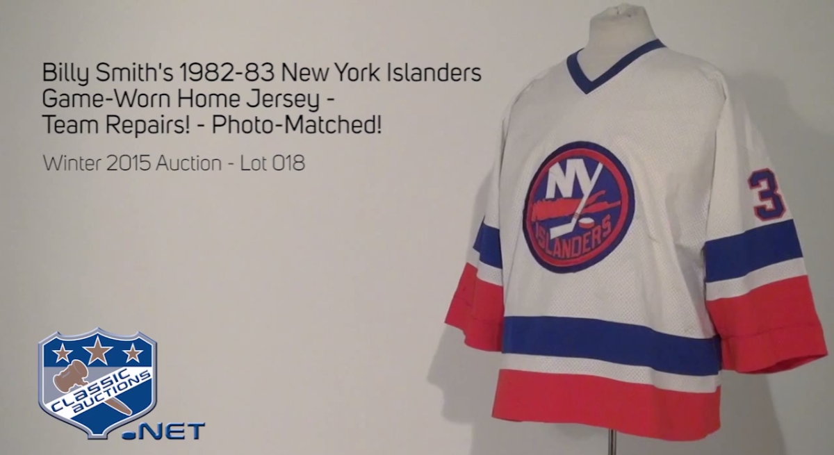 nhl jersey auction